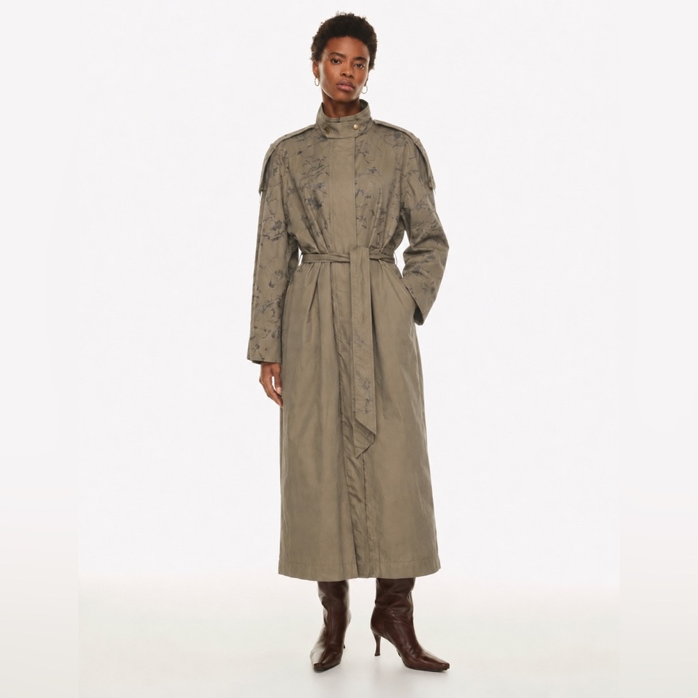 VINTAGE - Trench Coat | Panelled Utility Midi Coat | Minimalist Relaxed Fit